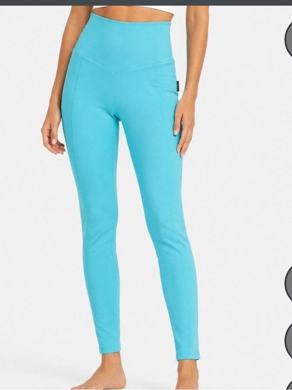 Onzie High-Rise Leggings in Aqua